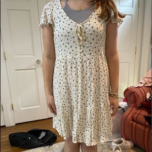 American eagle floral tiered sundress